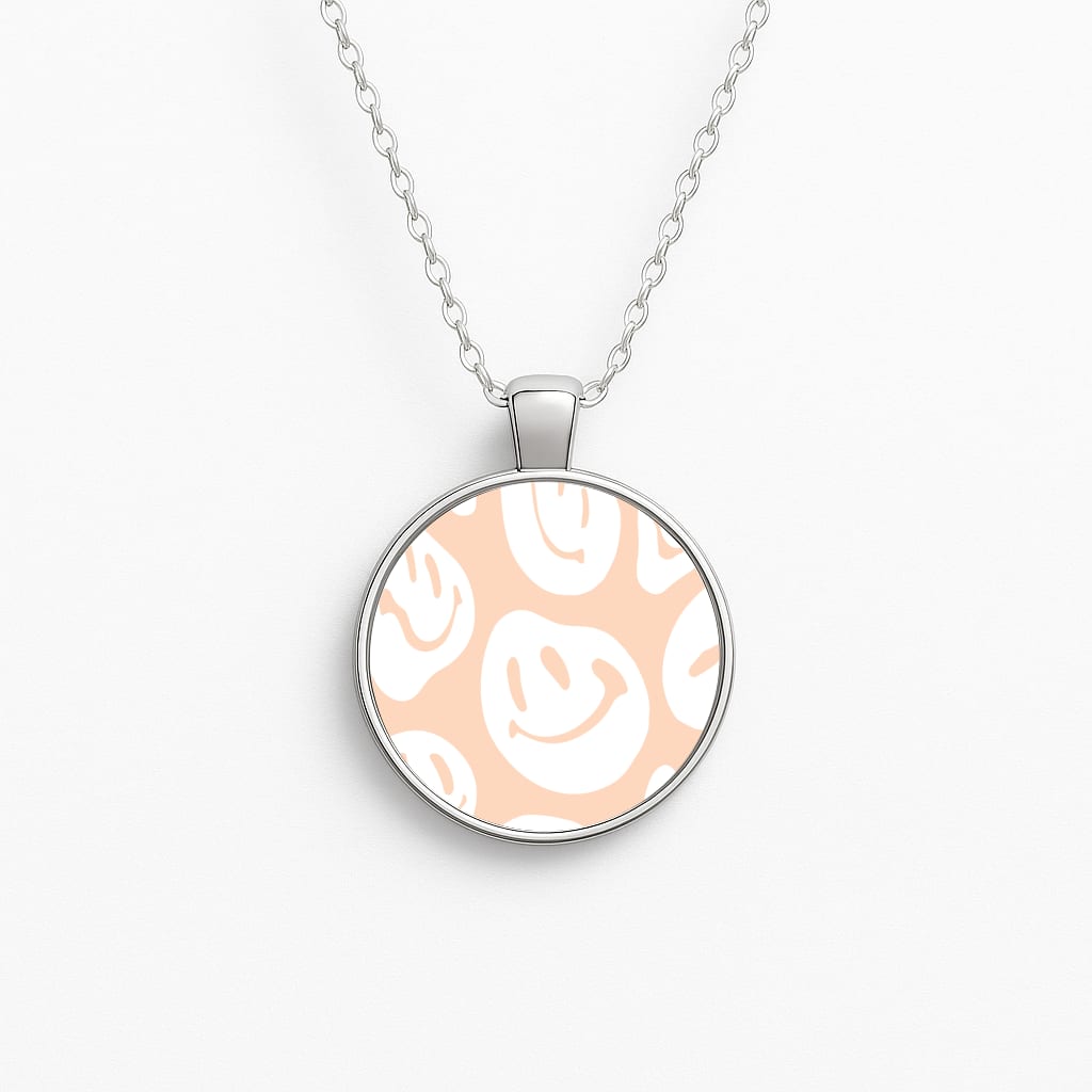Trippn Smiley - Orange Necklace