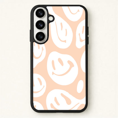 Trippn Smiley - Orange Phone Case for Galaxy S26 Plus
