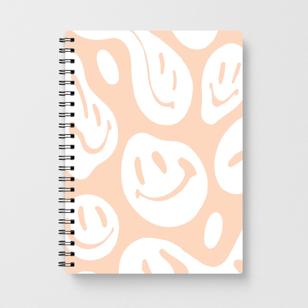 Trippn Smiley - Orange Notebook