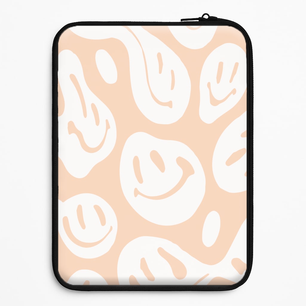 Trippn Smiley - Orange Laptop Sleeve