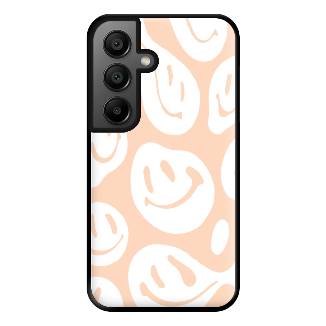 Trippn Smiley - Orange Phone Case for Google Pixel 8