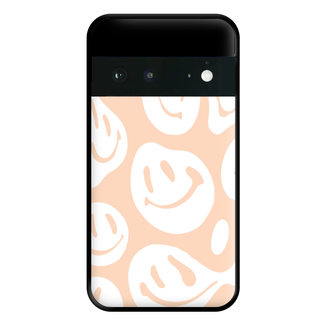 Trippn Smiley - Orange Phone Case for Google Pixel 6a