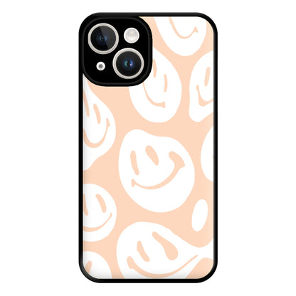 Trippn Smiley - Orange Phone Case for iPhone 14