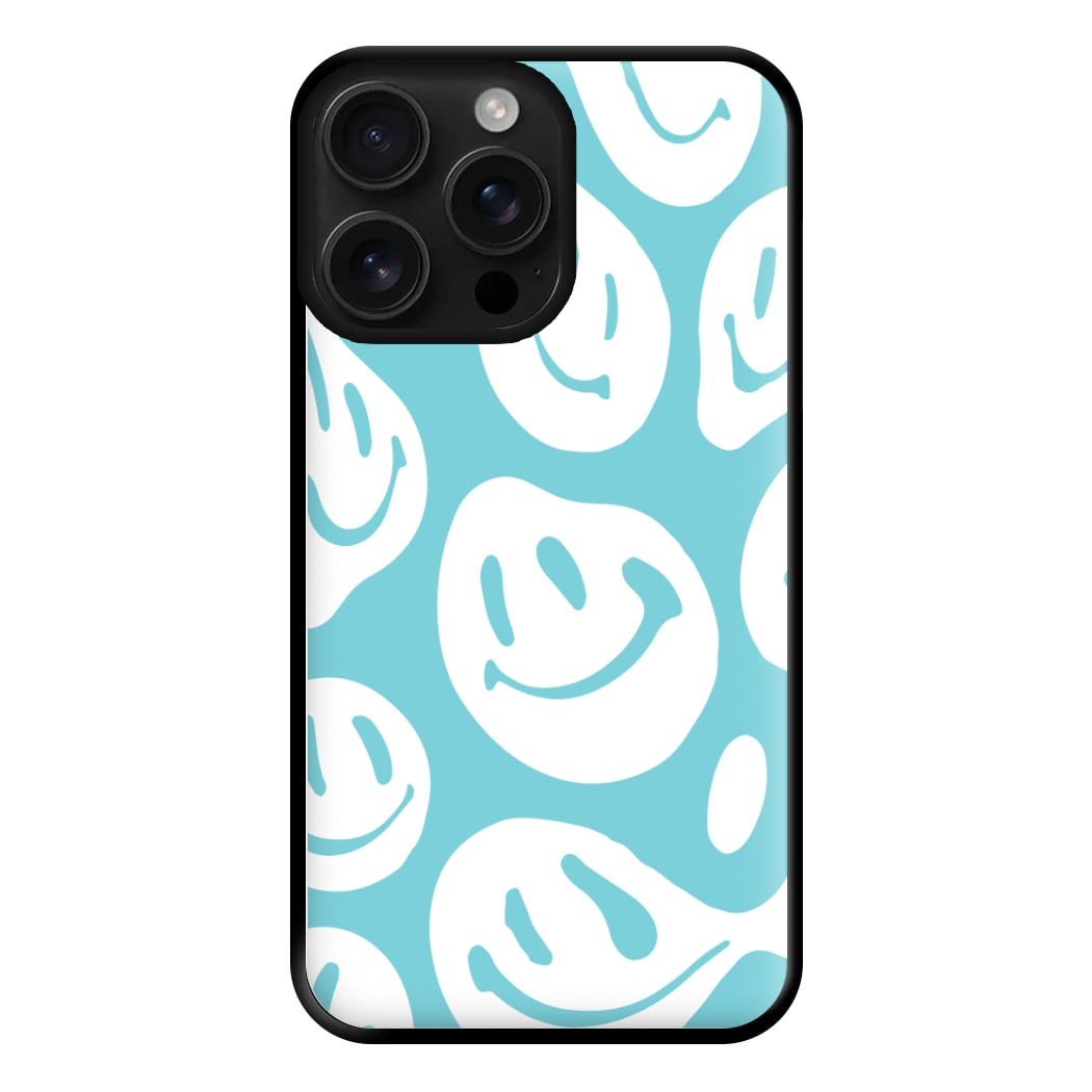 Trippn Smiley - Blue Phone Case