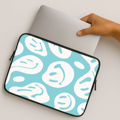 Trippn Smiley - Blue MacBook Case