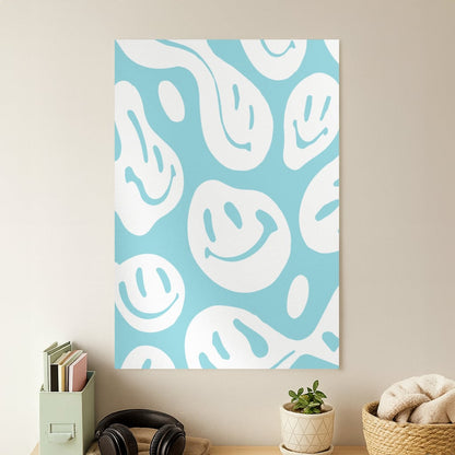 Trippn Smiley - Blue Poster