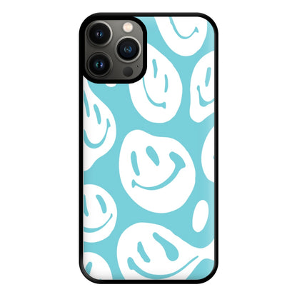 Trippn Smiley - Blue Phone Case for iPhone 11 Pro Max