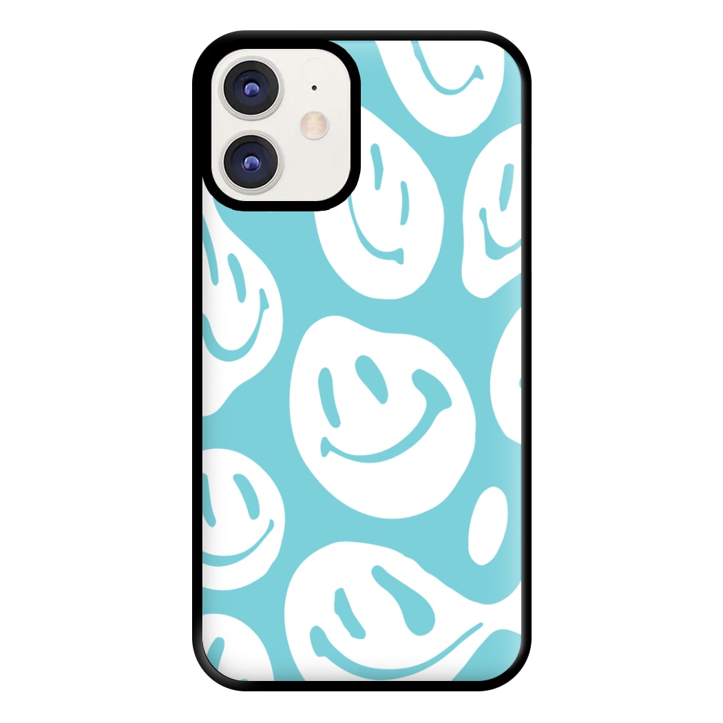 Trippn Smiley - Blue Phone Case for iPhone 11