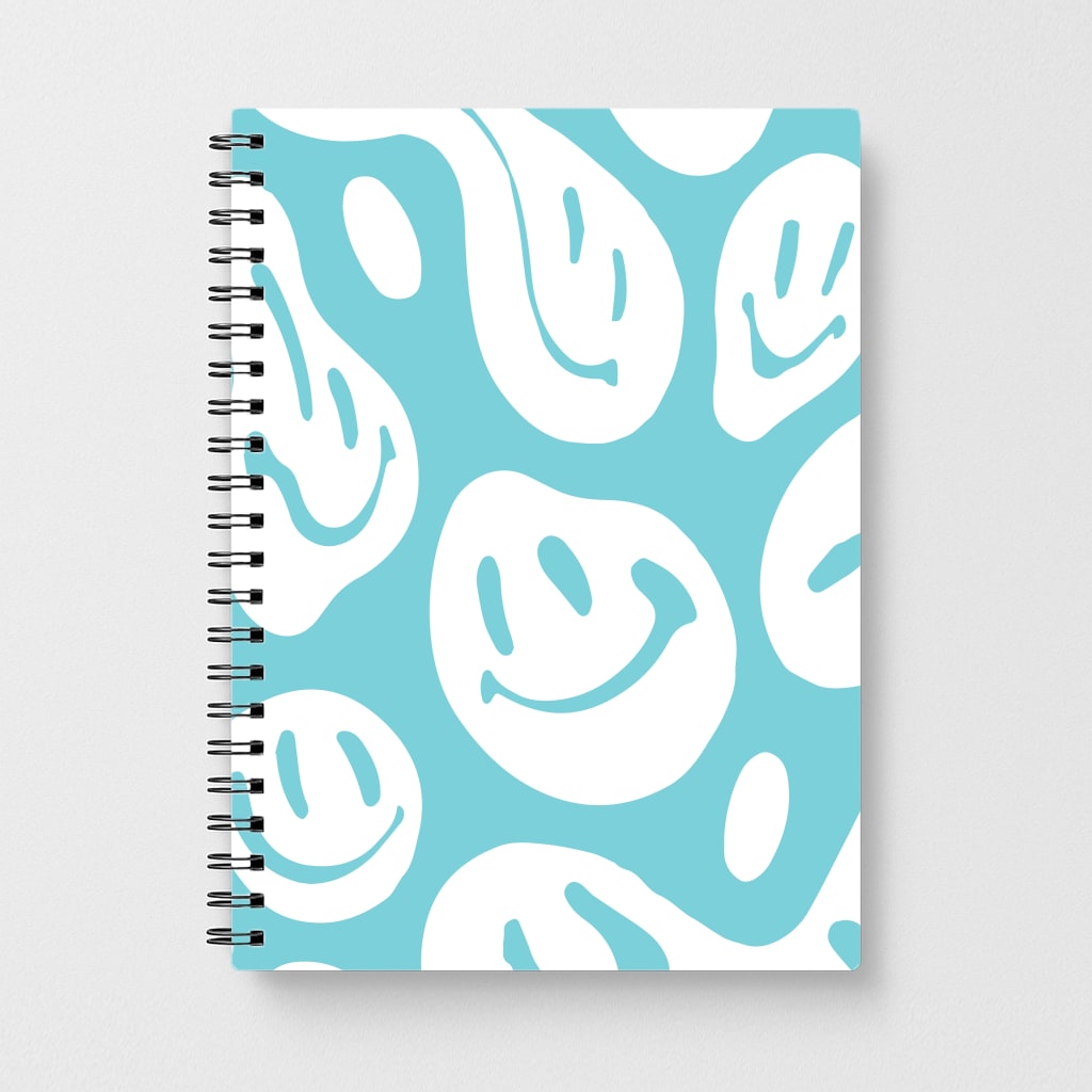 Trippn Smiley - Blue Notebook
