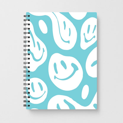 Trippn Smiley - Blue Notebook