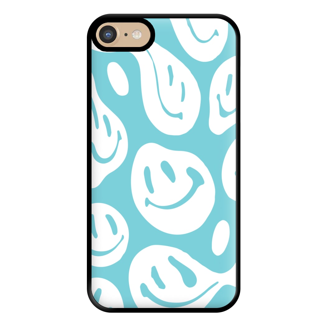 Trippn Smiley - Blue Phone Case for iPhone 6 / 7 / 8 / SE