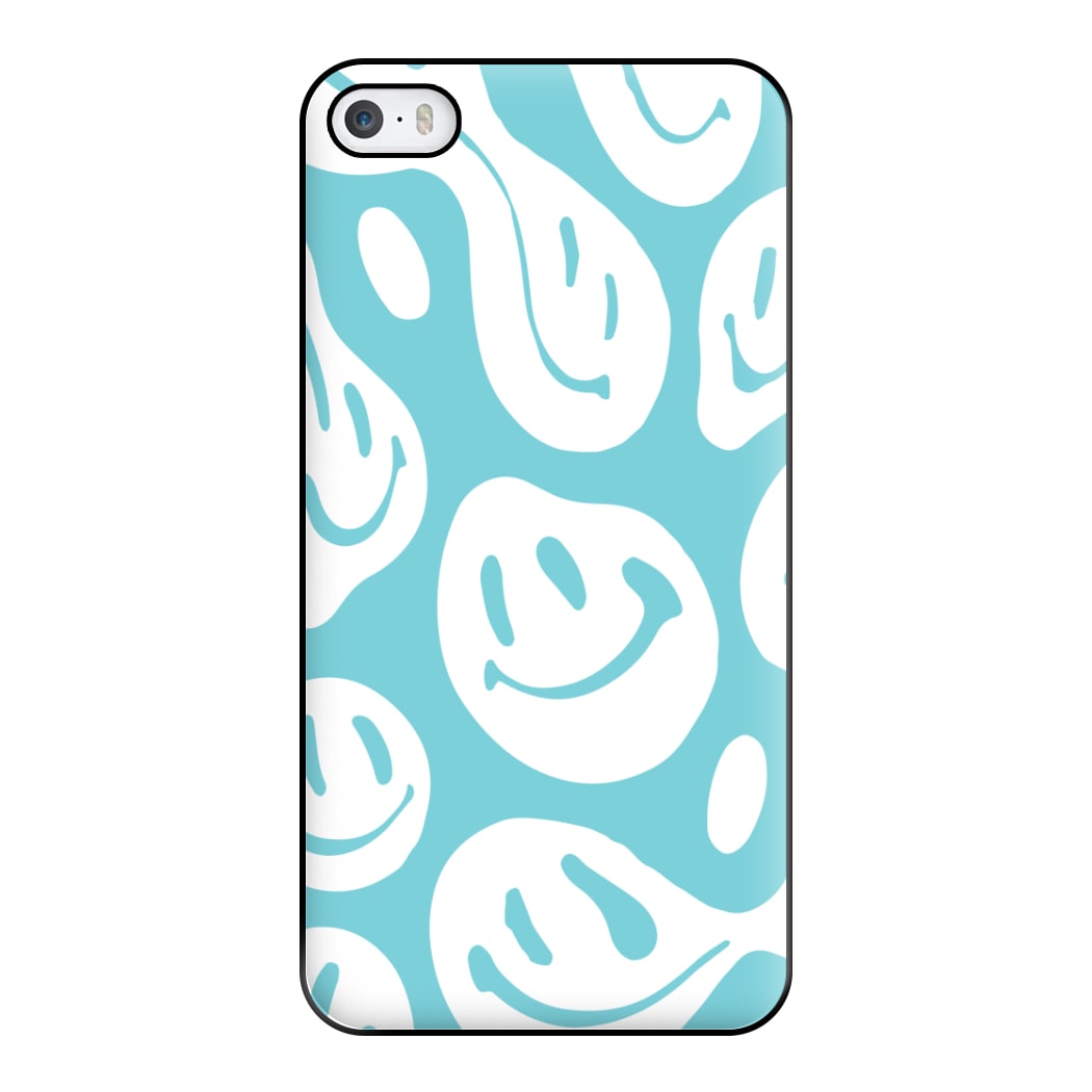 Trippn Smiley - Blue Phone Case for iPhone 5 / 5s / SE 2016