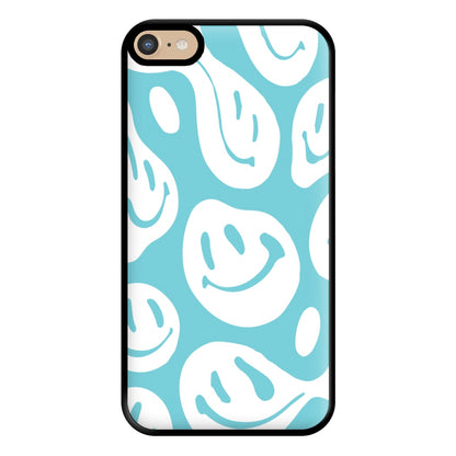 Trippn Smiley - Blue Phone Case for iPhone 6 Plus / 7 Plus / 8 Plus