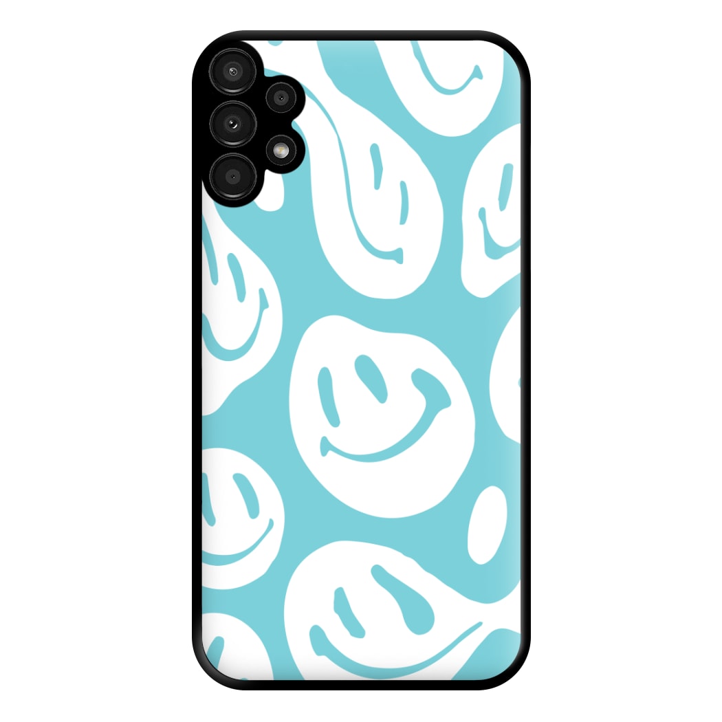 Trippn Smiley - Blue Phone Case for Galaxy A13