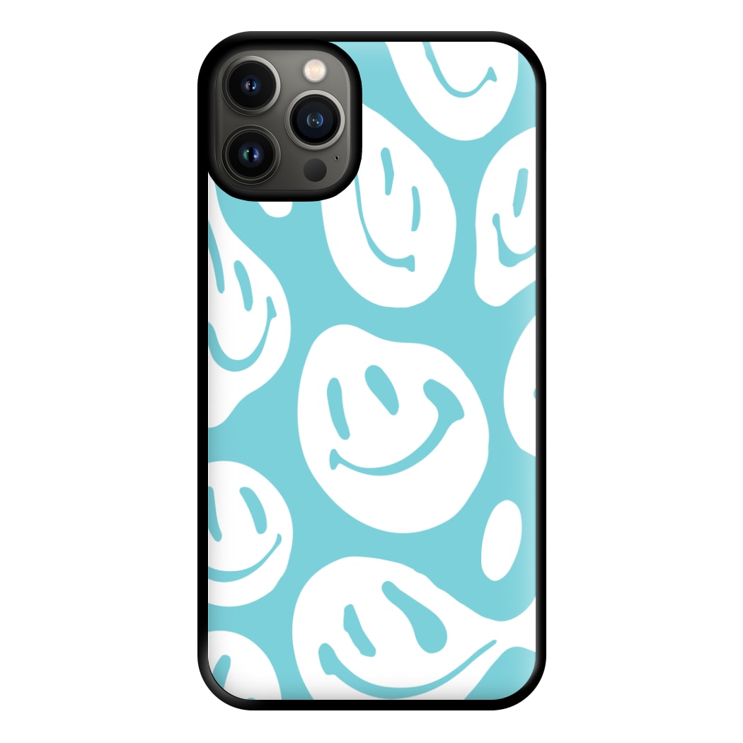 Trippn Smiley - Blue Phone Case for iPhone 13