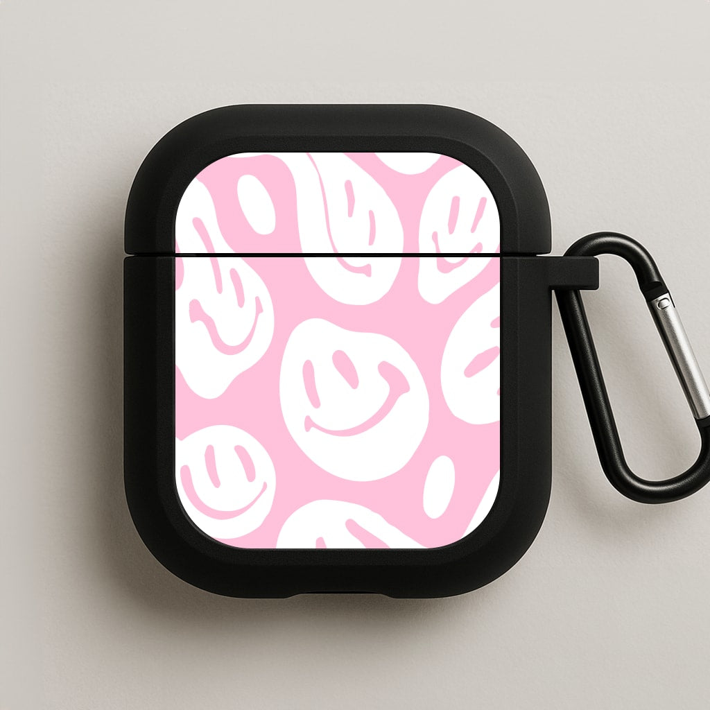 Trippn Smiley - Pink AirPods Case