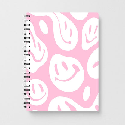 Trippn Smiley - Pink Notebook