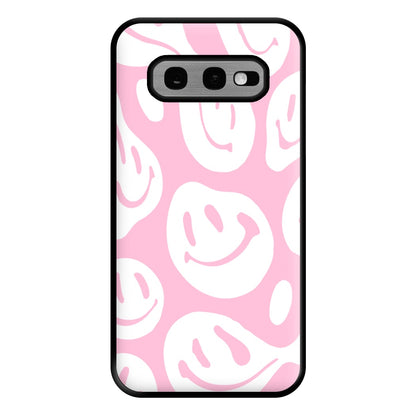 Trippn Smiley - Pink Phone Case for Galaxy S10e