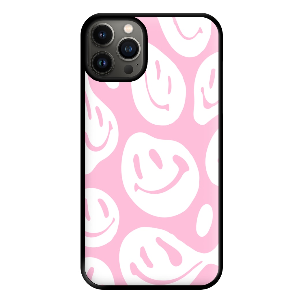 Trippn Smiley - Pink Phone Case for iPhone 13