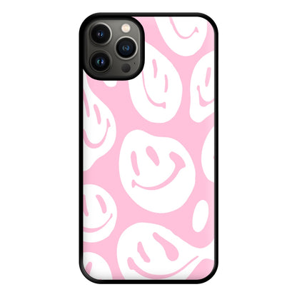 Trippn Smiley - Pink Phone Case for iPhone 13