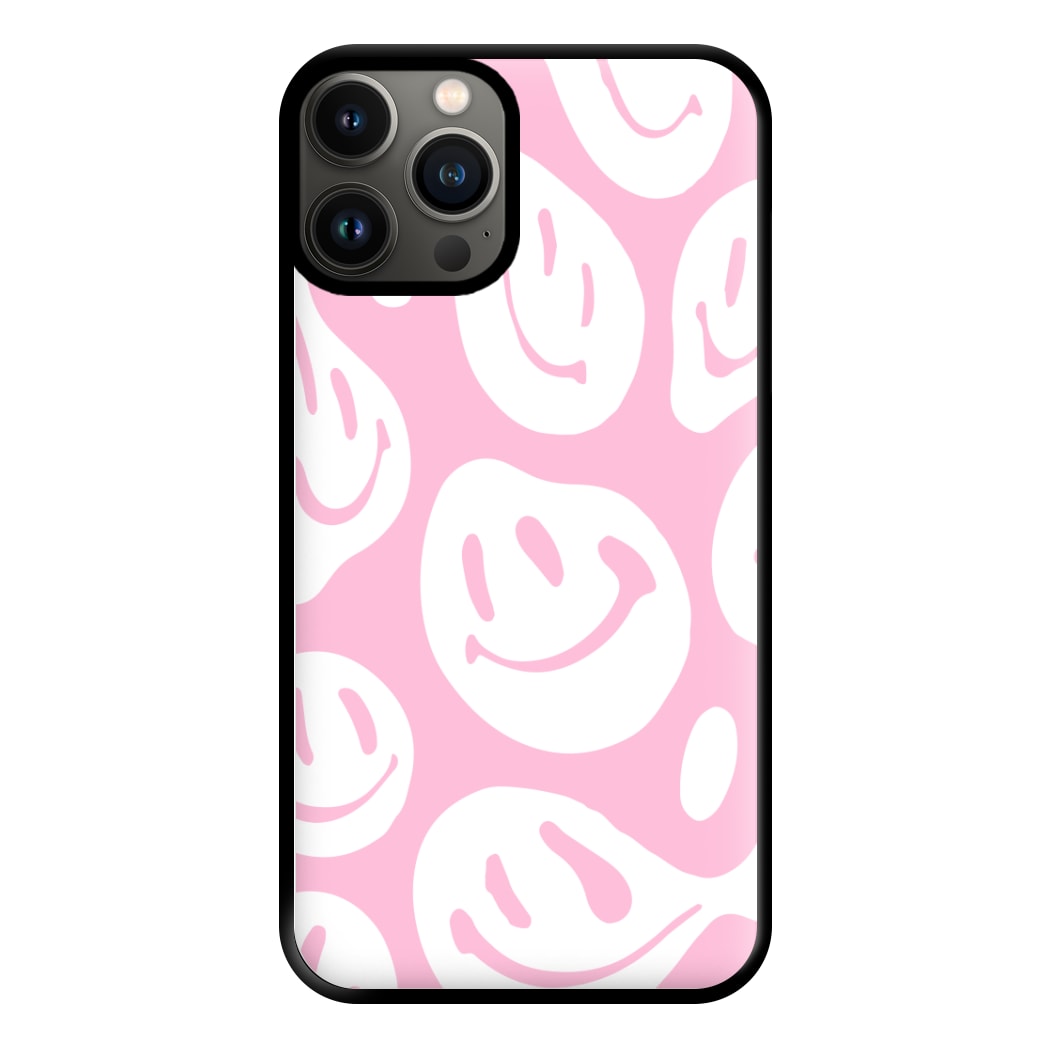 Trippn Smiley - Pink Phone Case for iPhone 11 Pro Max