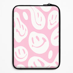 Trippn Smiley - Pink Laptop Sleeve