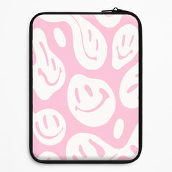 Trippn Smiley - Pink Universal Laptop Sleeve
