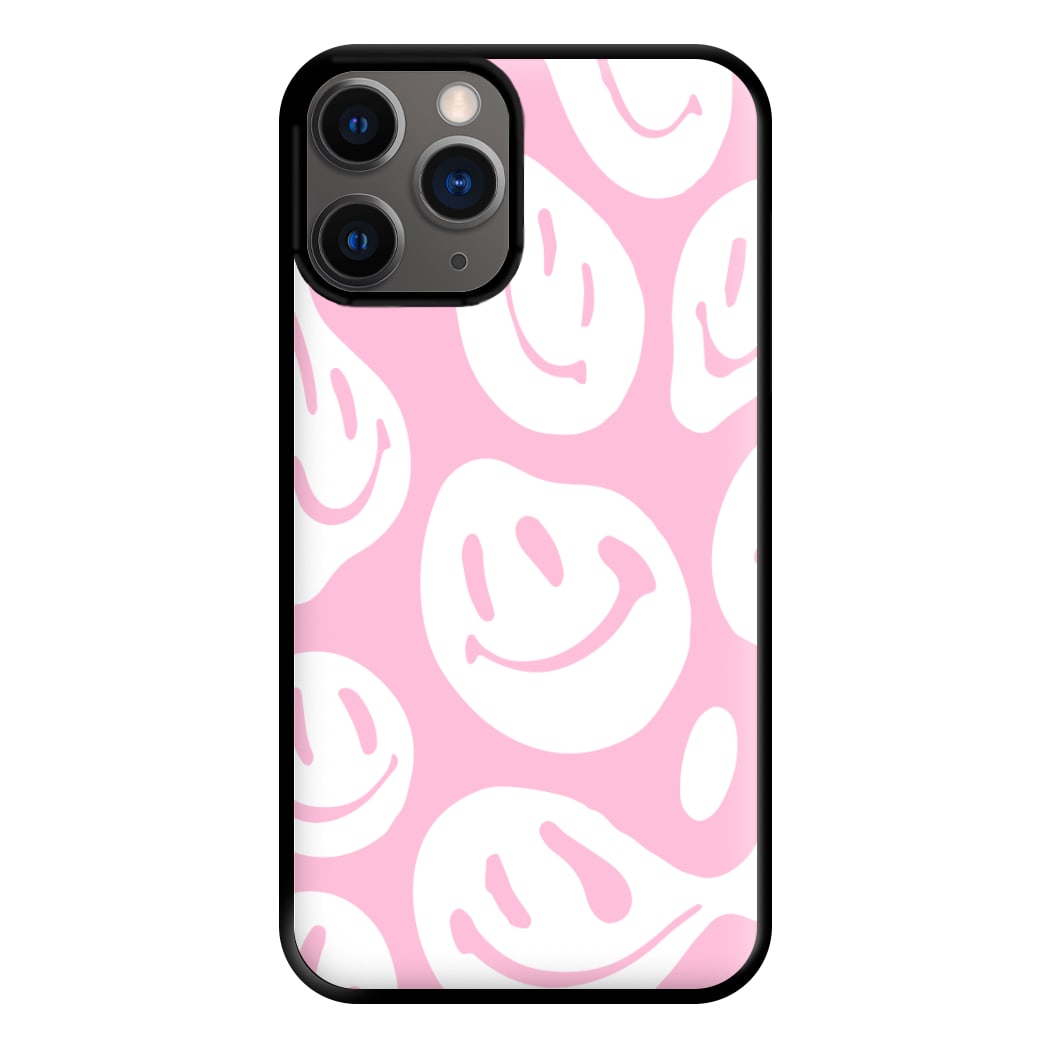 Trippn Smiley - Pink Phone Case for iPhone 12 Pro Max