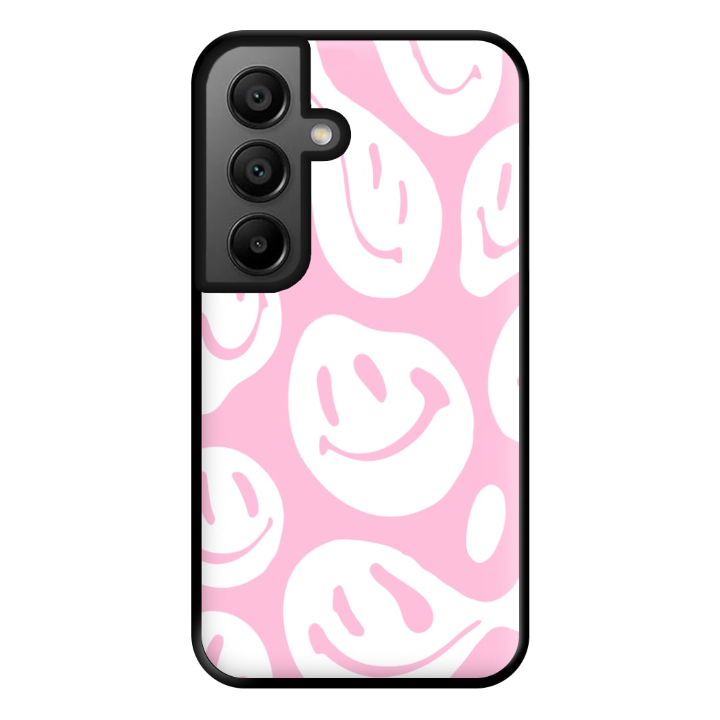 Trippn Smiley - Pink Phone Case for Google Pixel 8