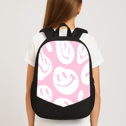 Trippn Smiley - Pink Large School Bag