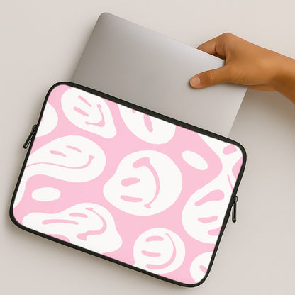 Trippn Smiley - Pink MacBook Case