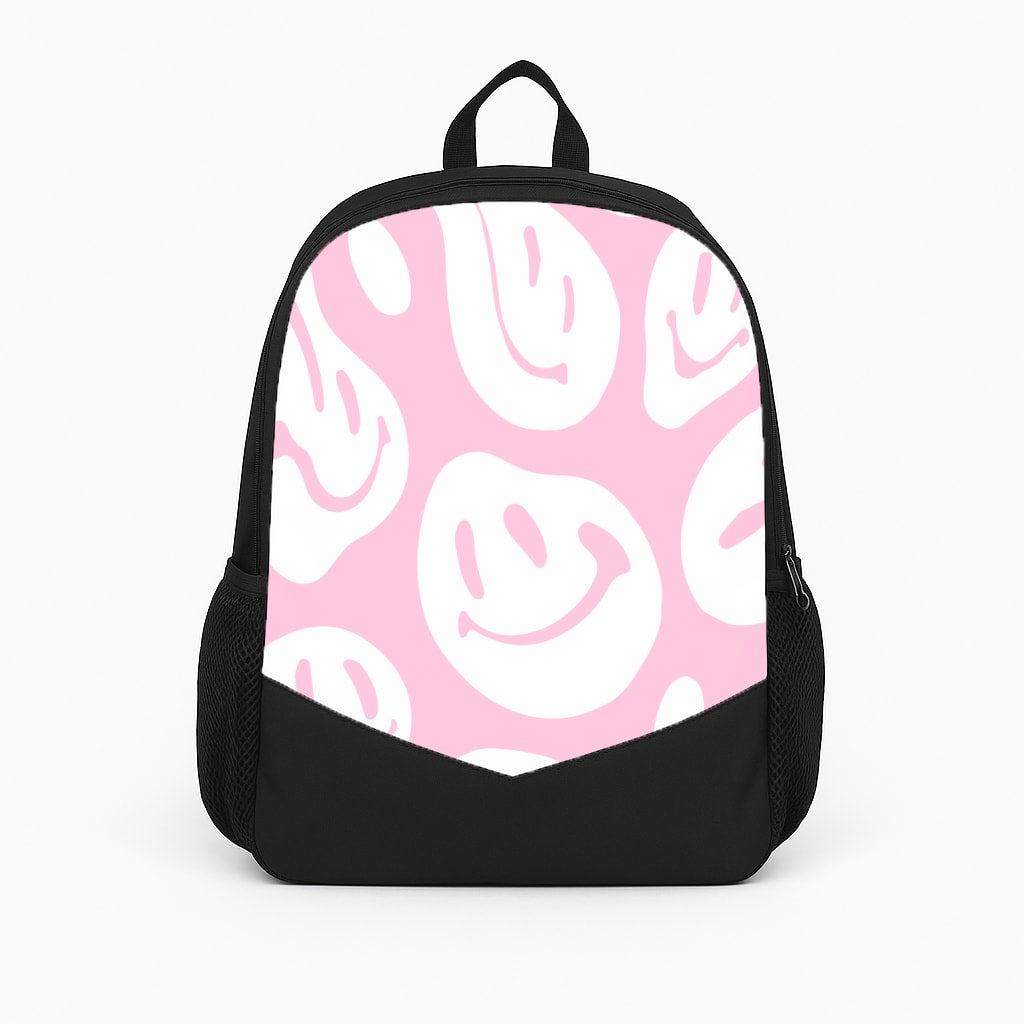 Trippn Smiley - Pink Backpack
