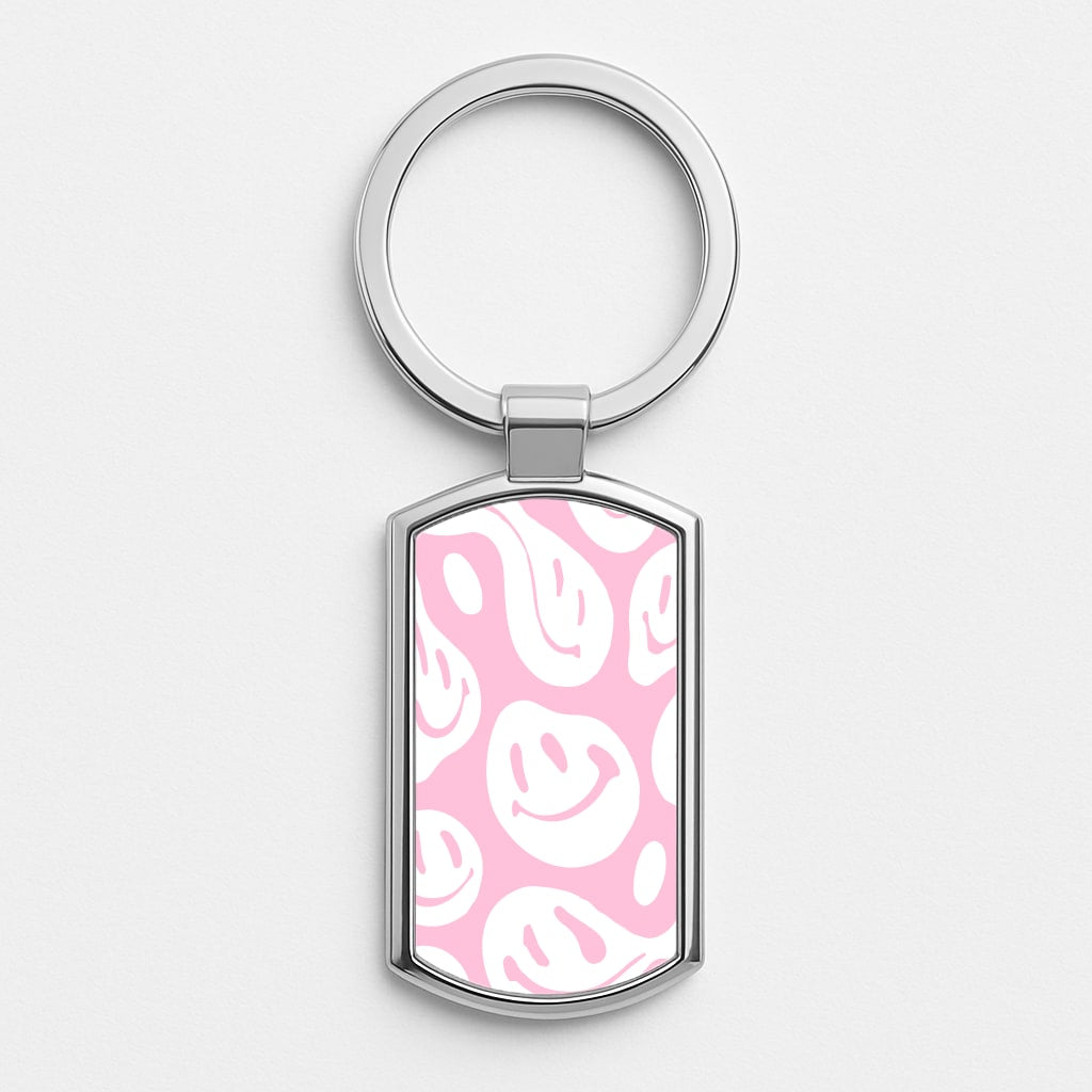 Trippn Smiley - Pink Luxury Keyring