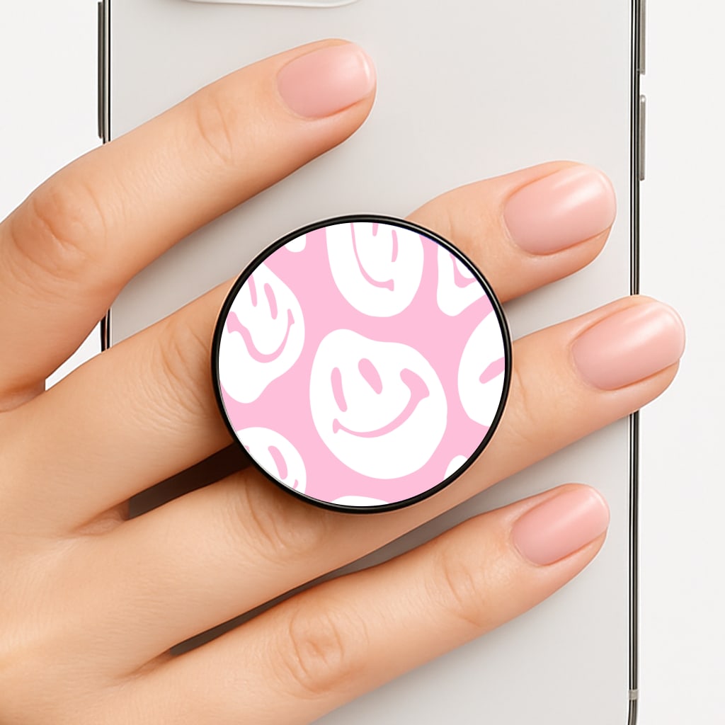 Trippn Smiley - Pink FunGrip