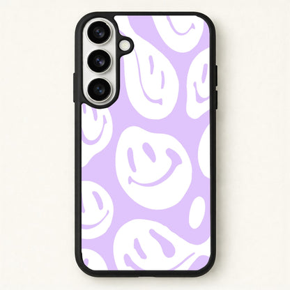 Trippn Smiley - Purple Phone Case for Galaxy S26 Plus