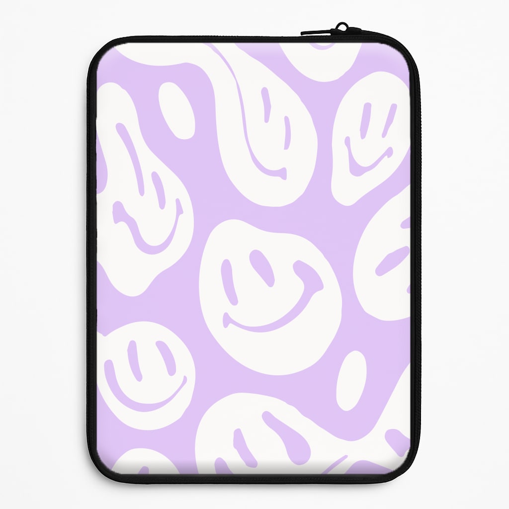 Trippn Smiley - Purple Laptop Sleeve