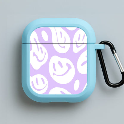 Trippn Smiley - Purple Blue AirPods Case