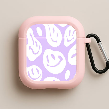 Trippn Smiley - Purple Pink AirPods Case