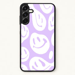 Trippn Smiley - Purple Phone Case for Galaxy A57