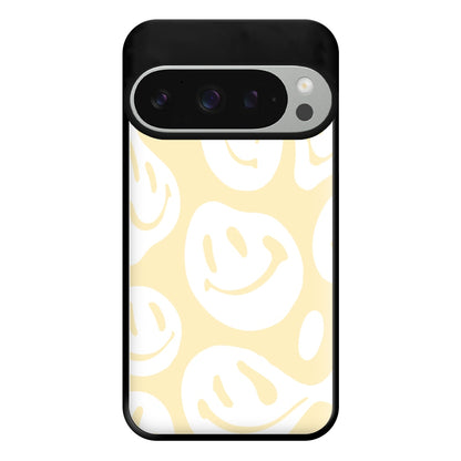 Trippn Smiley - Yellow Phone Case for Google Pixel 9 Pro XL