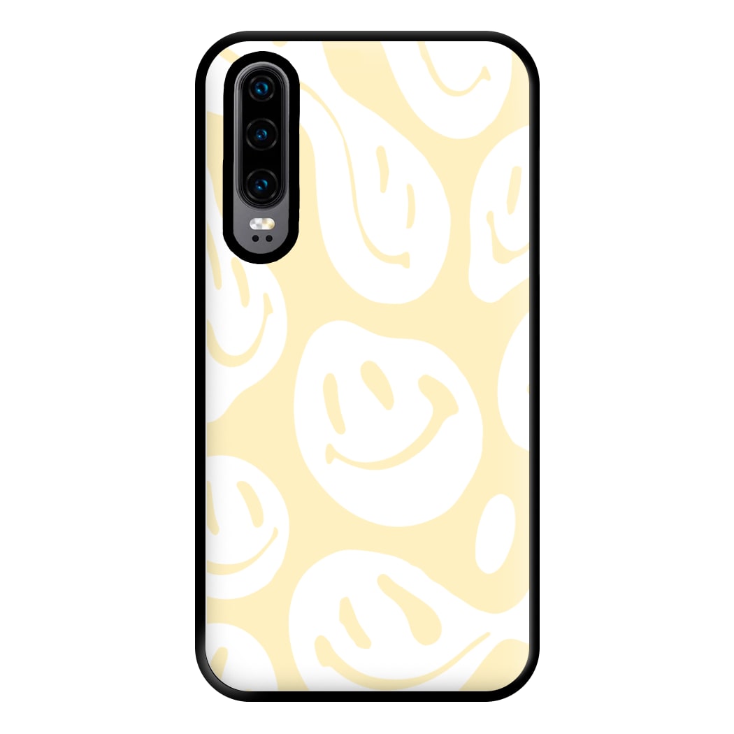 Trippn Smiley - Yellow Phone Case for Huawei P30