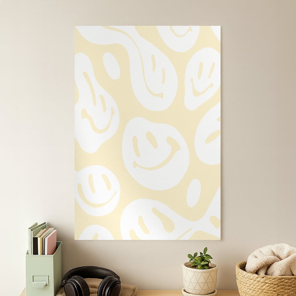 Trippn Smiley - Yellow Poster