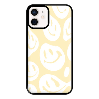 Trippn Smiley - Yellow Phone Case for iPhone 13 Mini