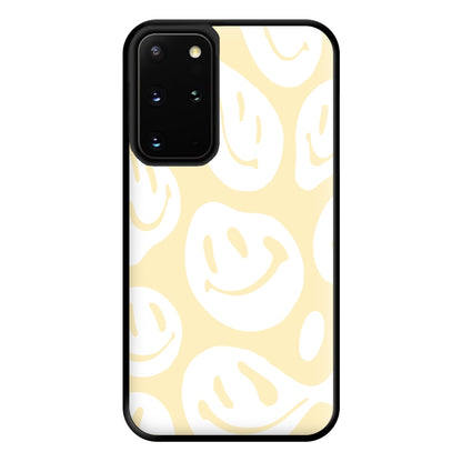 Trippn Smiley - Yellow Phone Case for Galaxy S20 Plus