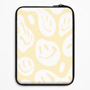 Trippn Smiley - Yellow Laptop Sleeve 1
