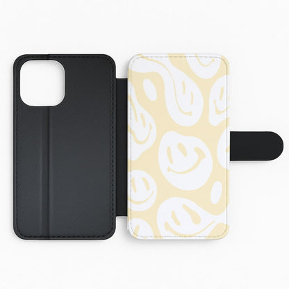 Trippn Smiley - Yellow Flip Phone Case