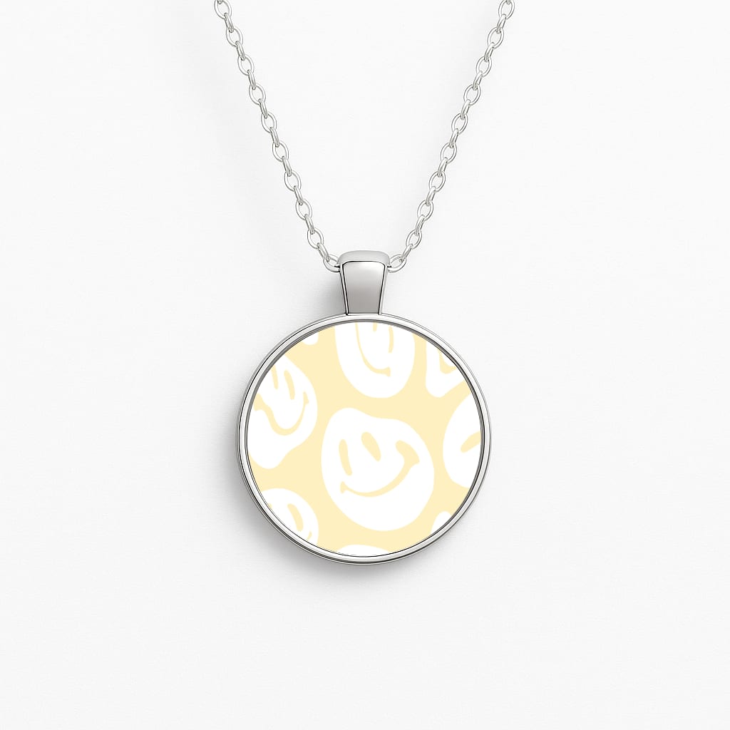 Trippn Smiley - Yellow Necklace