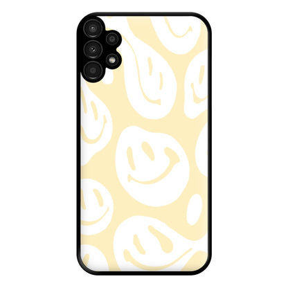 Trippn Smiley - Yellow Phone Case for Galaxy A13