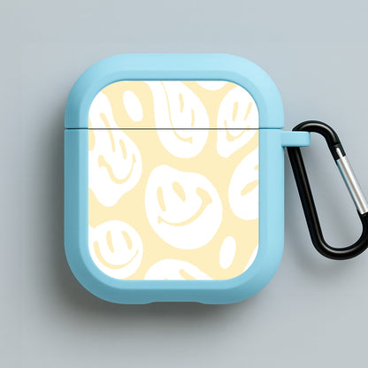 Trippn Smiley - Yellow Blue AirPods Case