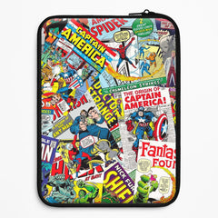 Superhero Comic Comics Pattern Laptop Sleeve